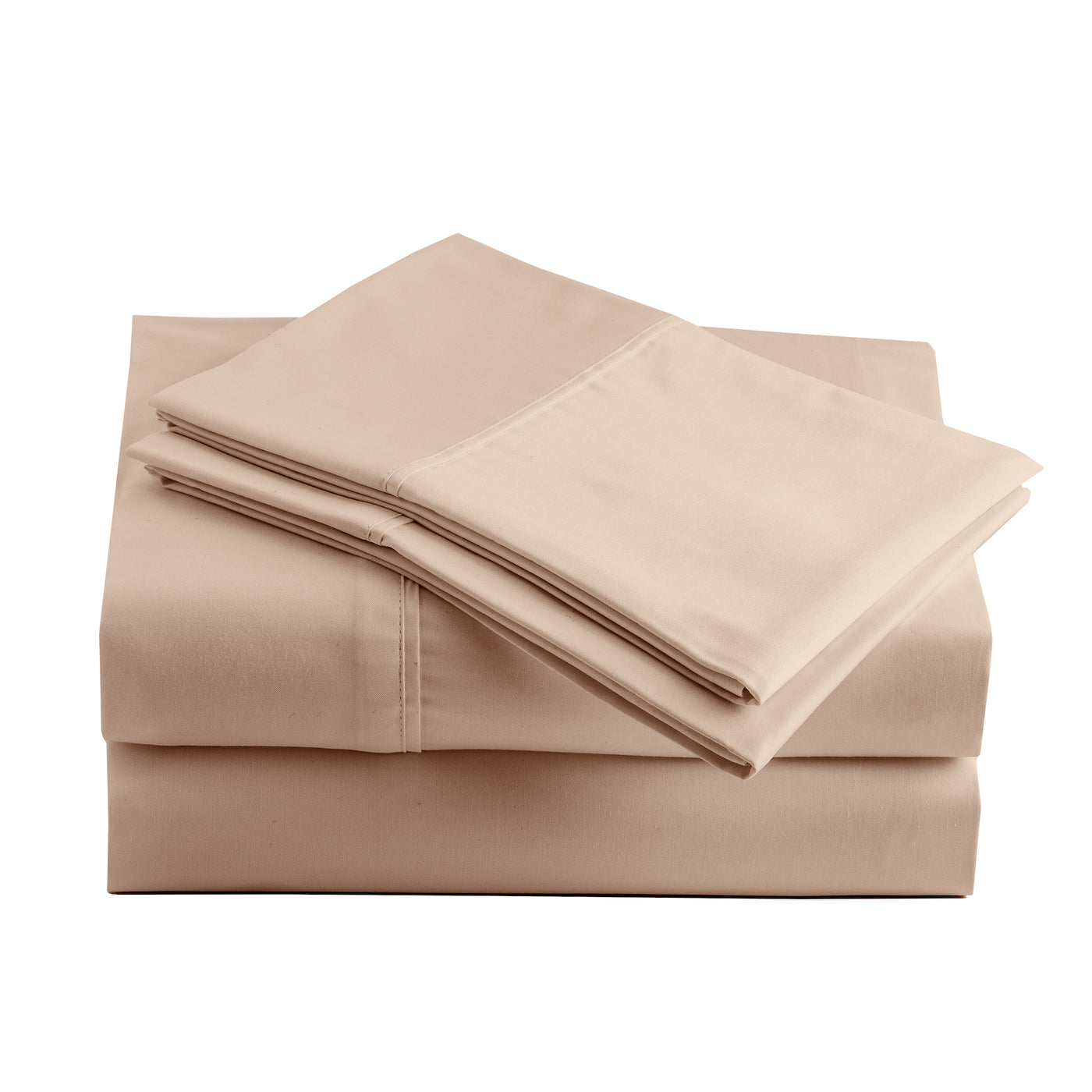 600 Thread Count Sateen Bed Sheet Set | Latte