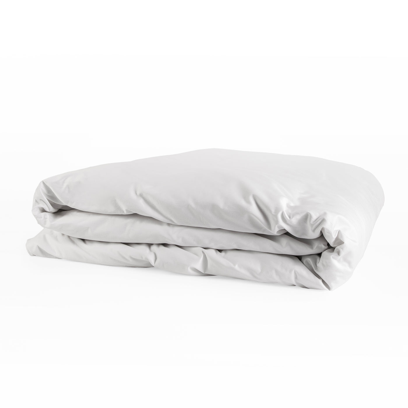 415 Thread Count Percale Duvet Cover Set | White