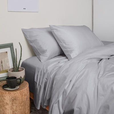 800 Thread Count Sateen Bed Sheet Set | Slate